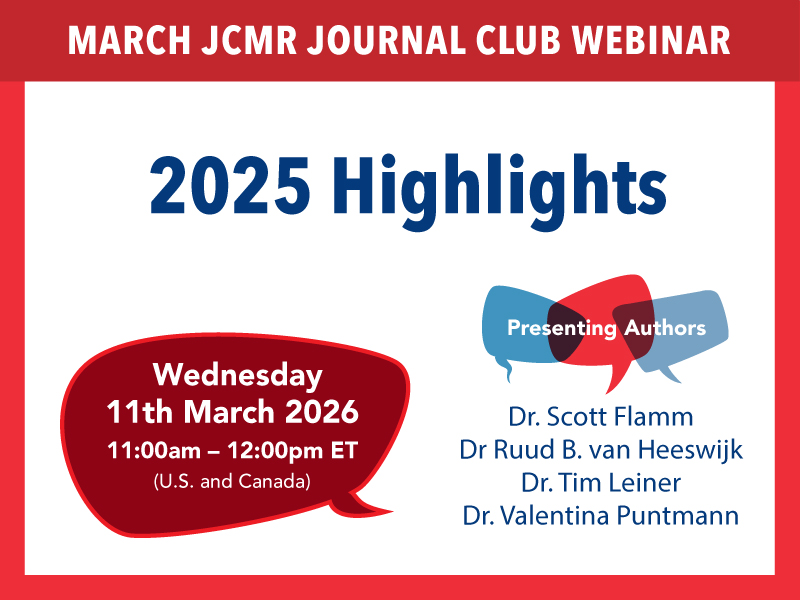 March 2026 JCMR Journal Club Webinar Photo