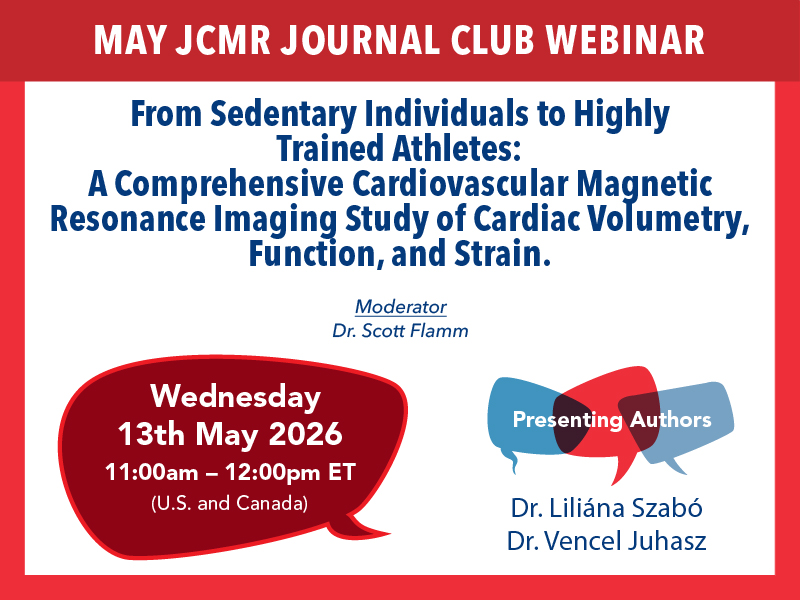 May 2026 JCMR Journal Club Webinar Photo