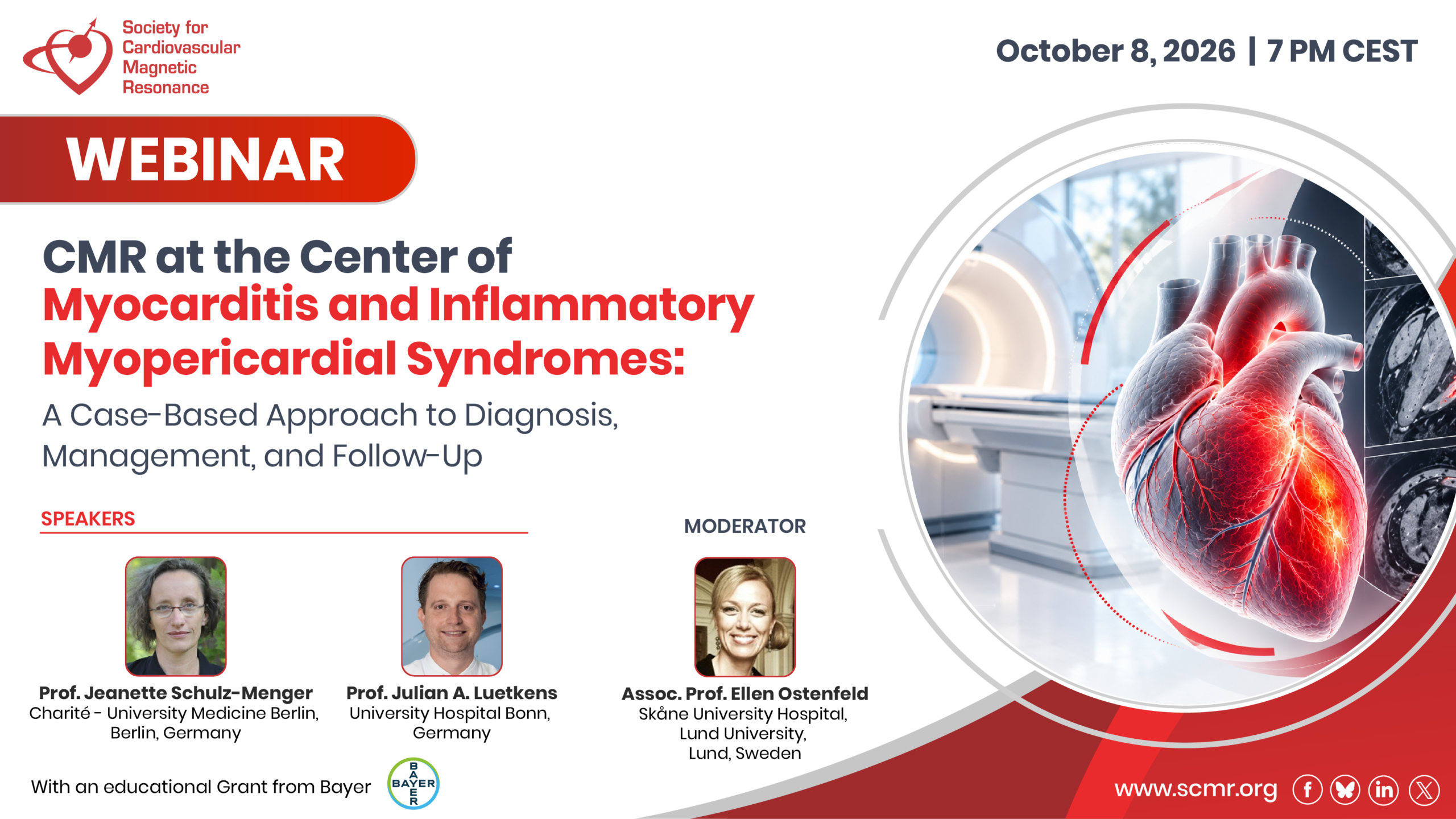 CMR at the Center of Myocarditis and Inflammatory Myopericardial Syndromes: A Case-Based Approach to Diagnosis, Management, and Follow-Up Photo